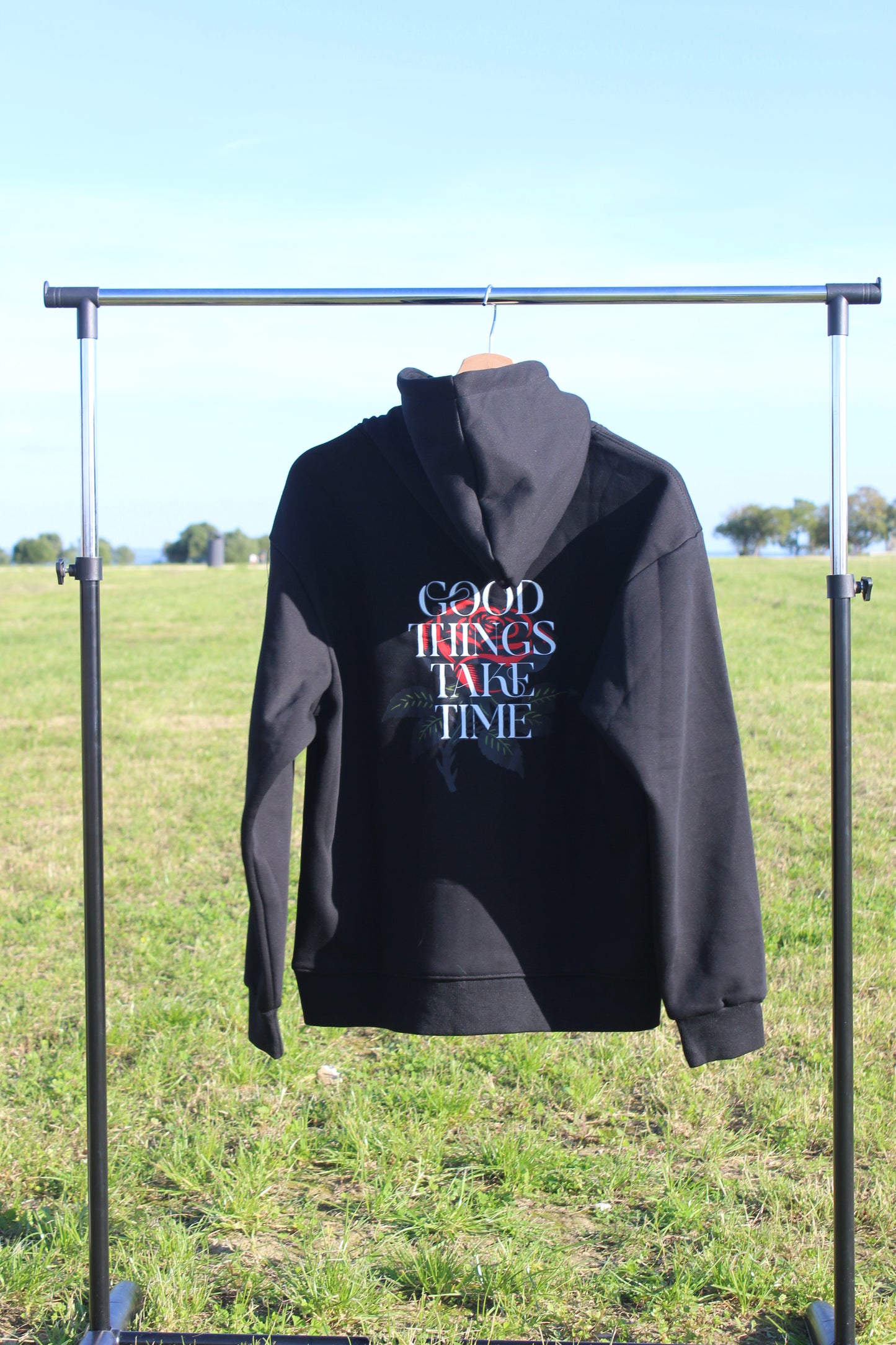 "Good Things Take Time" Winter Collection Hoodie