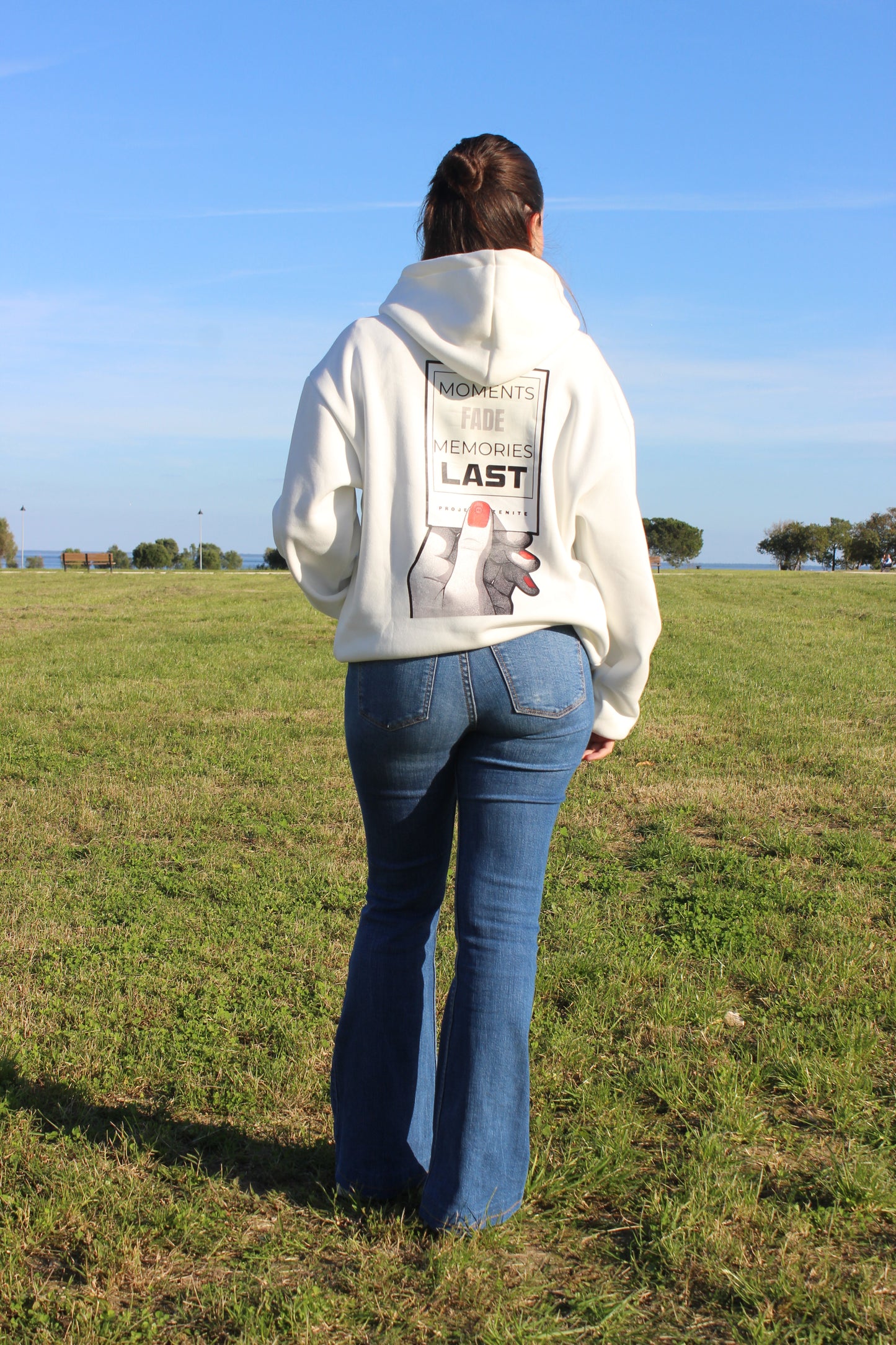 "Moments Fade Memories Last" Winter Collection Hoodie
